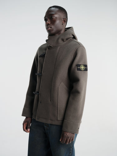 Stone Island - 4100039 Short Parka in Lead Grey
