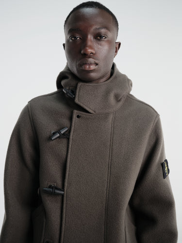 Stone Island - 4100039 Short Parka in Lead Grey