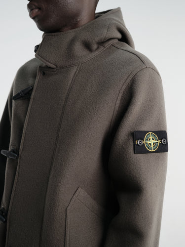 Stone Island - 4100039 Short Parka in Lead Grey