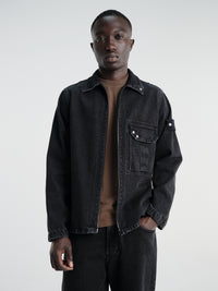 Stone Island - 120002 Shirts in Black Medium Wash