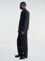 Stone Island - 120002 Shirts in Black Medium Wash