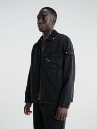 Stone Island - 120002 Shirts in Black Medium Wash