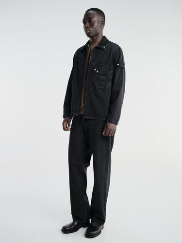 Stone Island - 120002 Shirts in Black Medium Wash