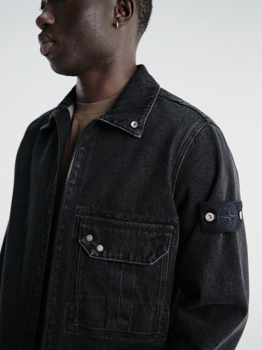 Stone Island - 120002 Shirts in Black Medium Wash