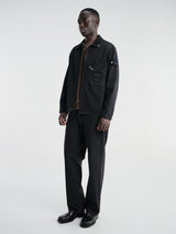 Stone Island - J10006 Trousers in Black Medium Wash