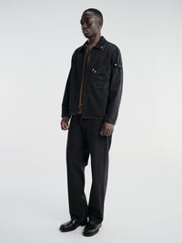 Stone Island - J10006 Trousers in Black Medium Wash