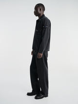 Stone Island - J10006 Trousers in Black Medium Wash