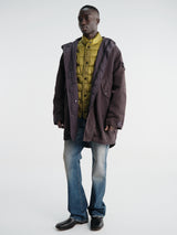 Stone Island - 7100013 Long Parka in Lead Grey