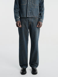 Stone Island - J10006 Trousers in Blue Black