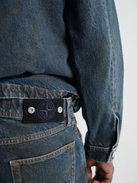 Stone Island - J10006 Trousers in Blue Black