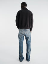 Stone Island - 6100054 Ls Polo in Black