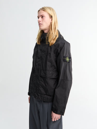 Stone Island - 4100004 Short Parka in Black