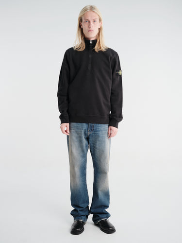 Stone Island - 6100068 Longsleeve Polo in Black