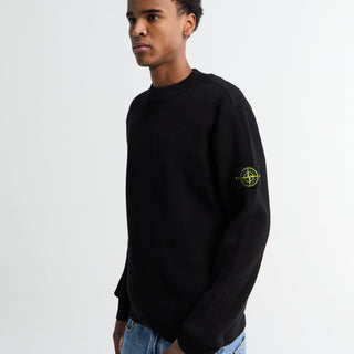 Stone Island - L1S15 Crew Neck in Black