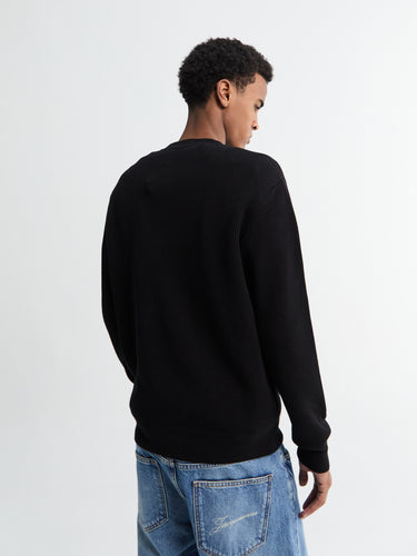 Stone Island - L1S15 Crew Neck in Black