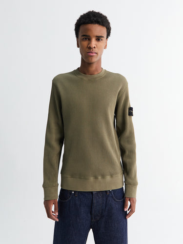 Stone Island - L1S15-6100056-V005G Sweatshirt in Military Green