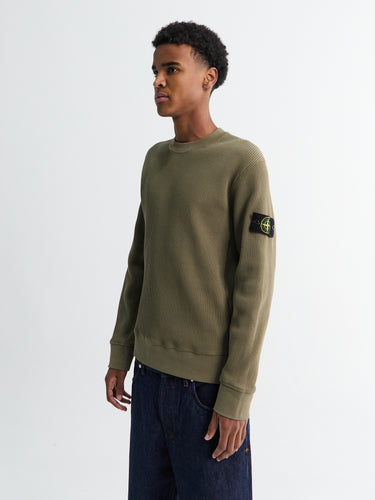 Stone Island - L1S15-6100056-V005G Sweatshirt in Military Green