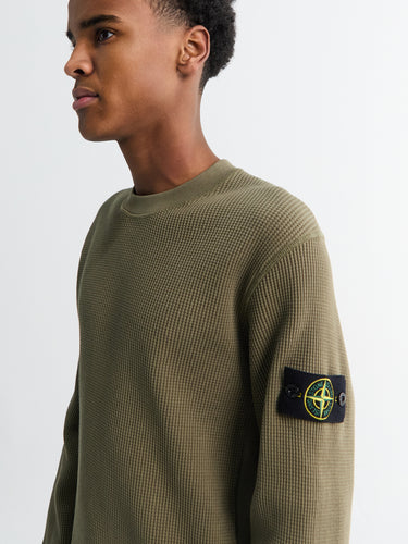 Stone Island - L1S15-6100056-V005G Sweatshirt in Military Green