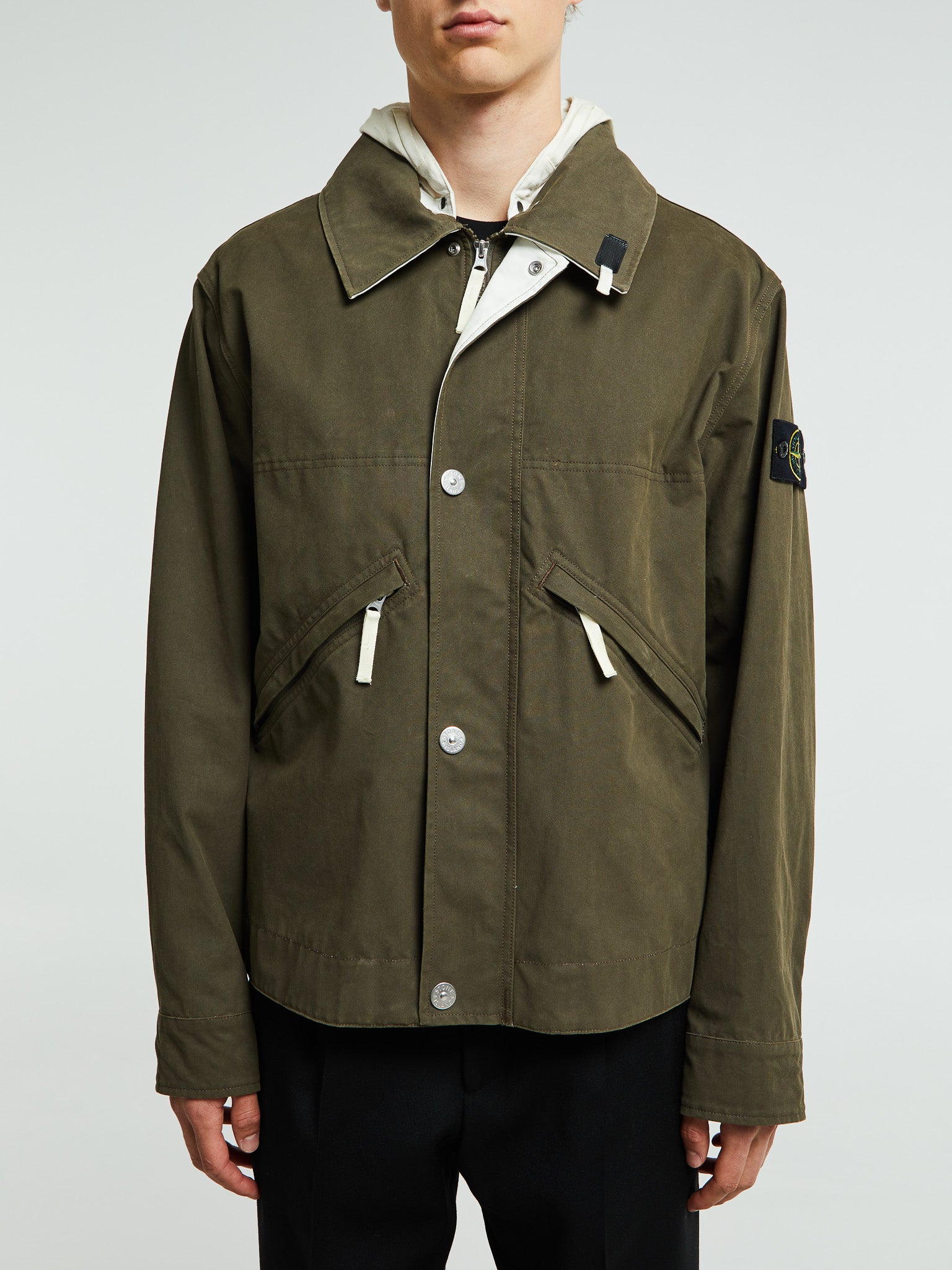 Stone Island - Jacket in Military Green