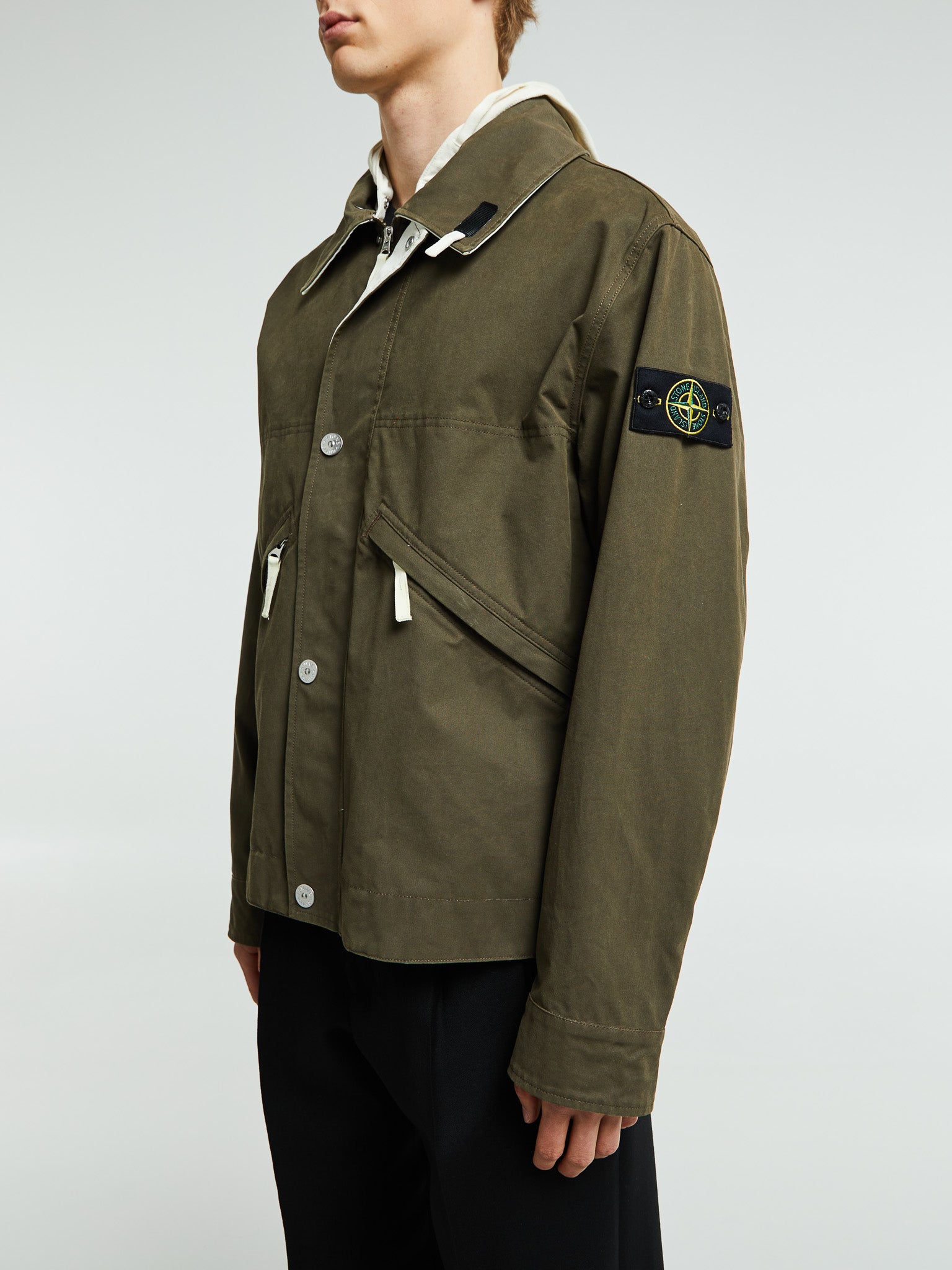 Stone Island - Jacket in Military Green