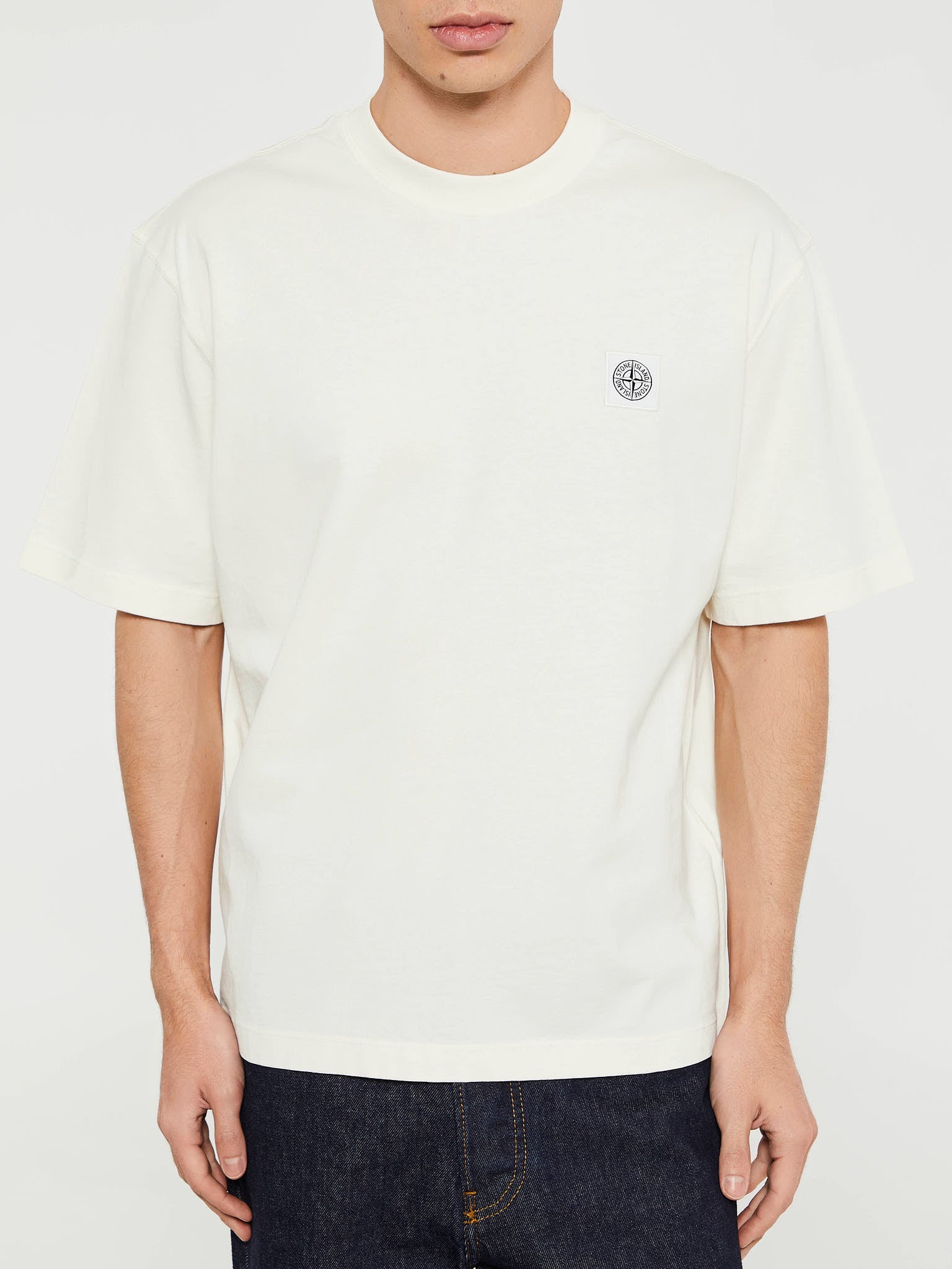 Stone Island - S0057 T-Shirt in Ivory