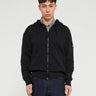 Stone Island - 6100042 Organic Cotton Fleece Hoodie in Black