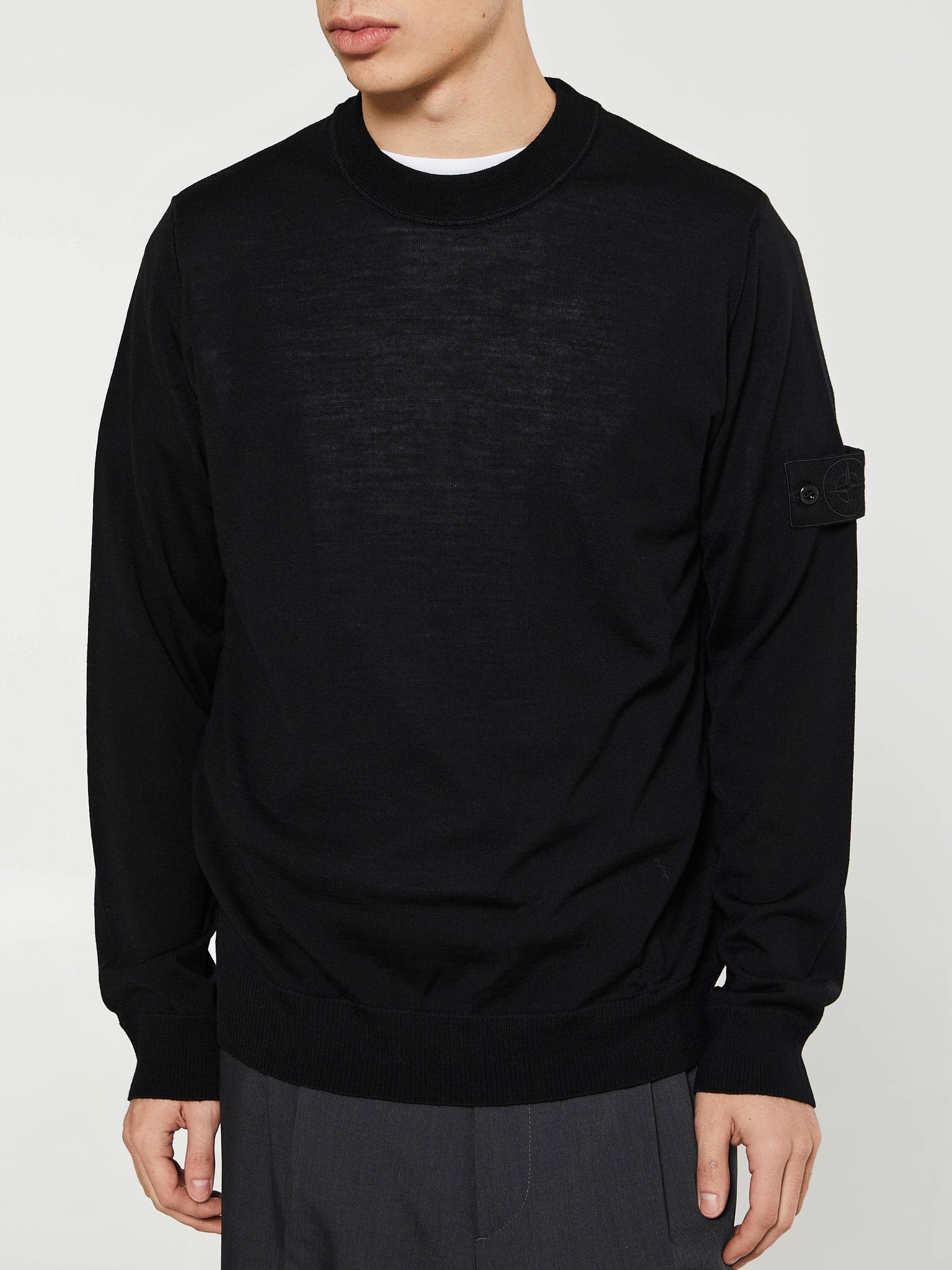 5100066 Crew Neck i Sort