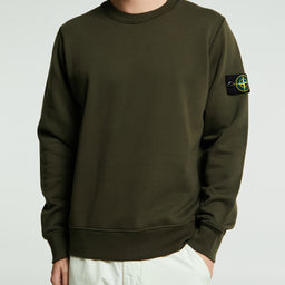 Stone Island - 6100044 Sweatshirt in Military Green