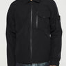 Stone Island - 1200007 Waterproof Cotton Canvas Ghost Overshirt in Black