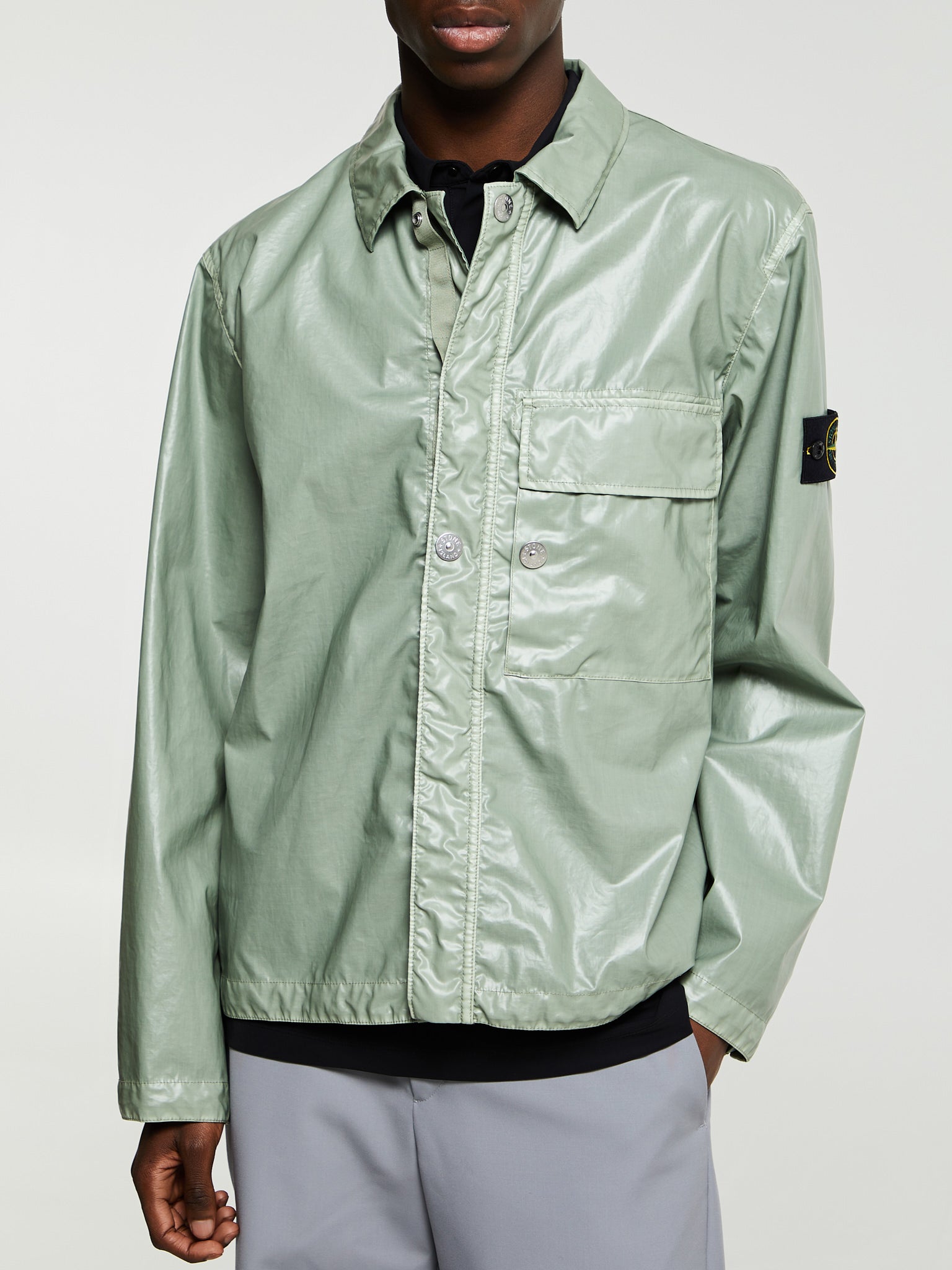 Stone Island - 1200001 Shirts in Sage