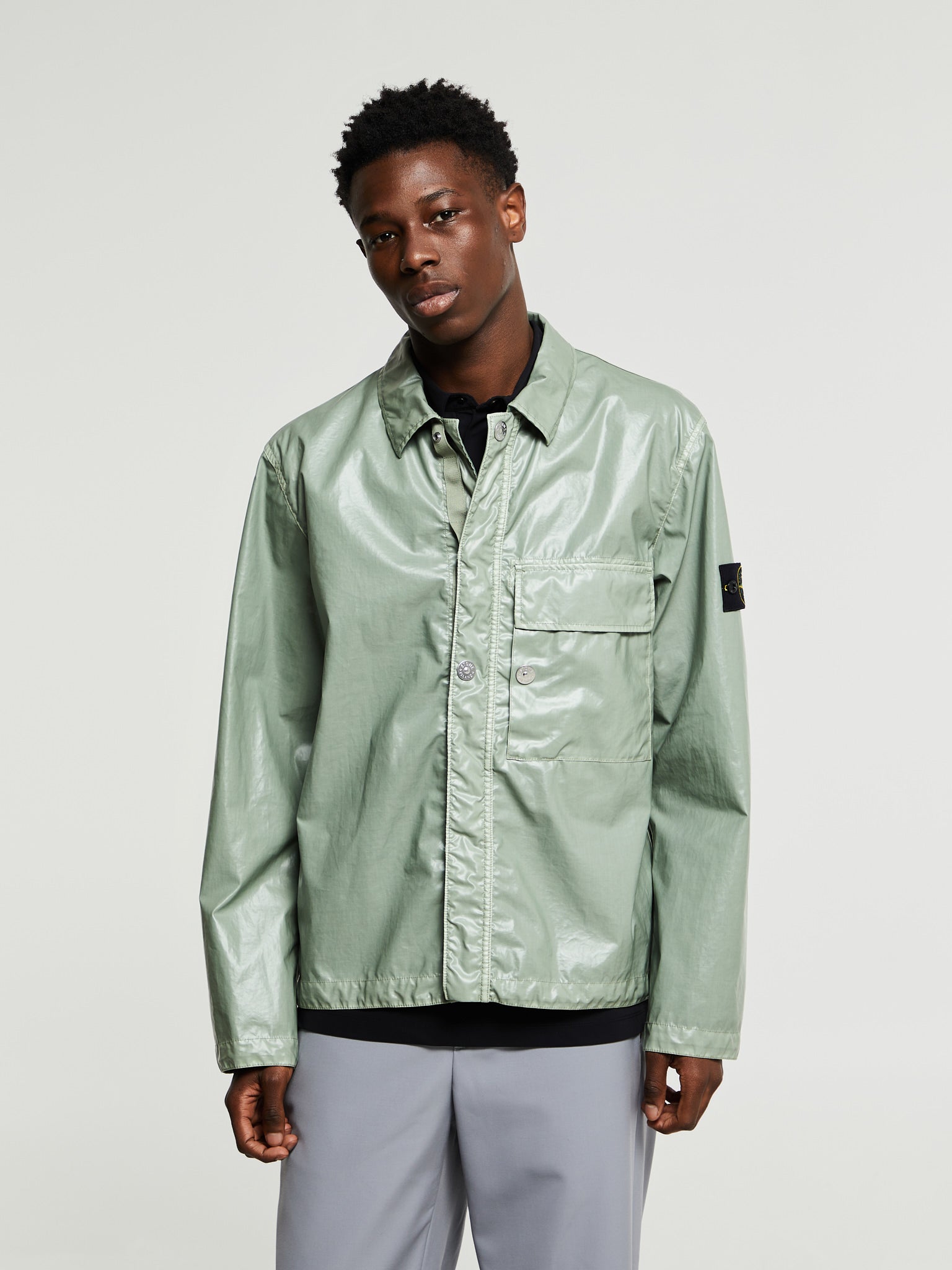 Stone Island - 1200001 Shirts in Sage