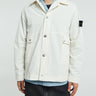 Stone Island - 1200026 Mil-Spec Stretch Ripstop-TC Shirt in Ivory
