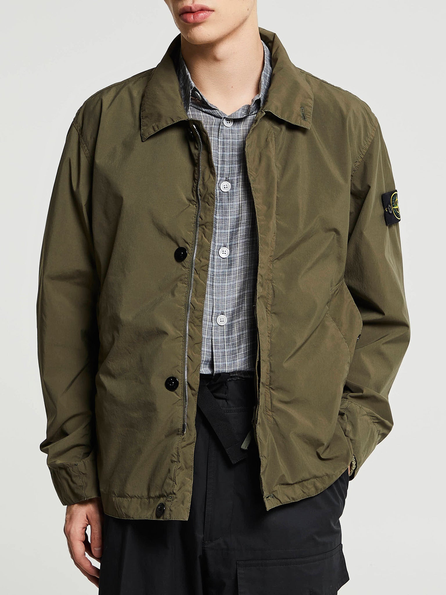 Stone Island - 4100025 Jacket in Military Green