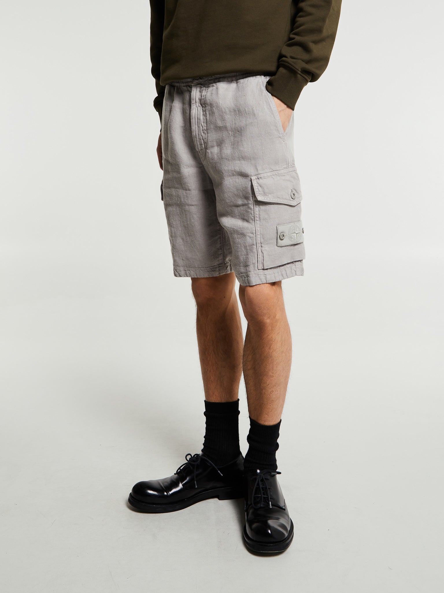 Stone Island - L100001 Shorts in Dust