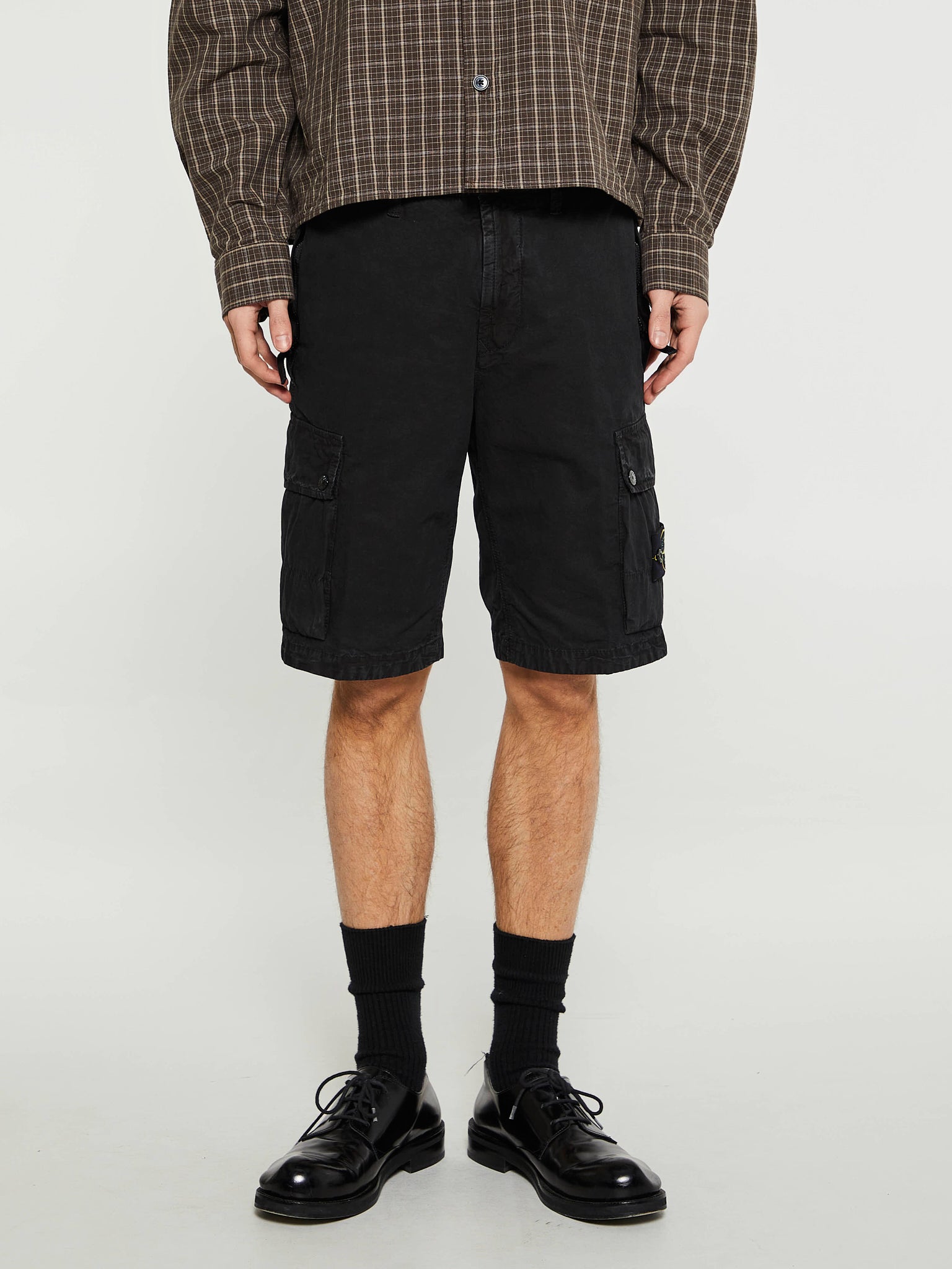 Stone Island - L100011 Shorts in Black