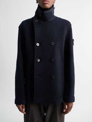 Stone Island - 5100059 Cardigan in Navy Blue