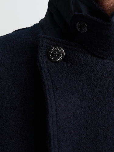 Stone Island - 5100059 Cardigan in Navy Blue
