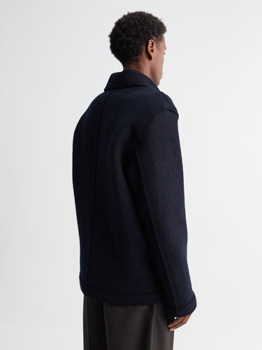 Stone Island - 5100059 Cardigan in Navy Blue