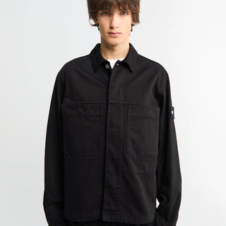 Stone Island - Q100027 Bull Denim-TC Jacket in Black