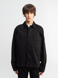 Stone Island - Q100027 Bull Denim-TC Jacket in Black