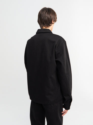 Stone Island - Q100027 Bull Denim-TC Jacket in Black