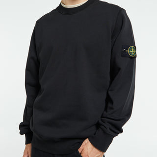 Stone Island - 6100060 Organic Cotton Fleece in Black