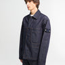 Stone Island - Q100027 Indigo Denim Jacket in Blue Raw