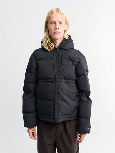Stone Island - 4100019 Short Parka in Black