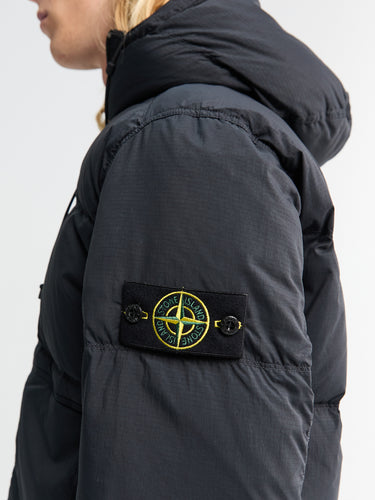 Stone Island - 4100019 Short Parka in Black
