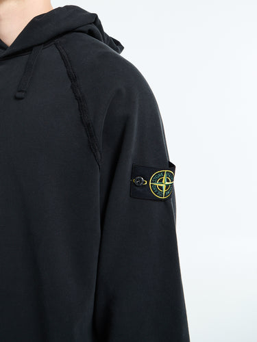 Stone Island - 6100023 Hoodie Sweater in Black