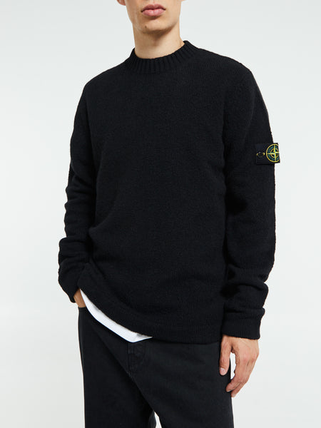 Stone Island - 5100056 Crew Neck in Black – Stoy