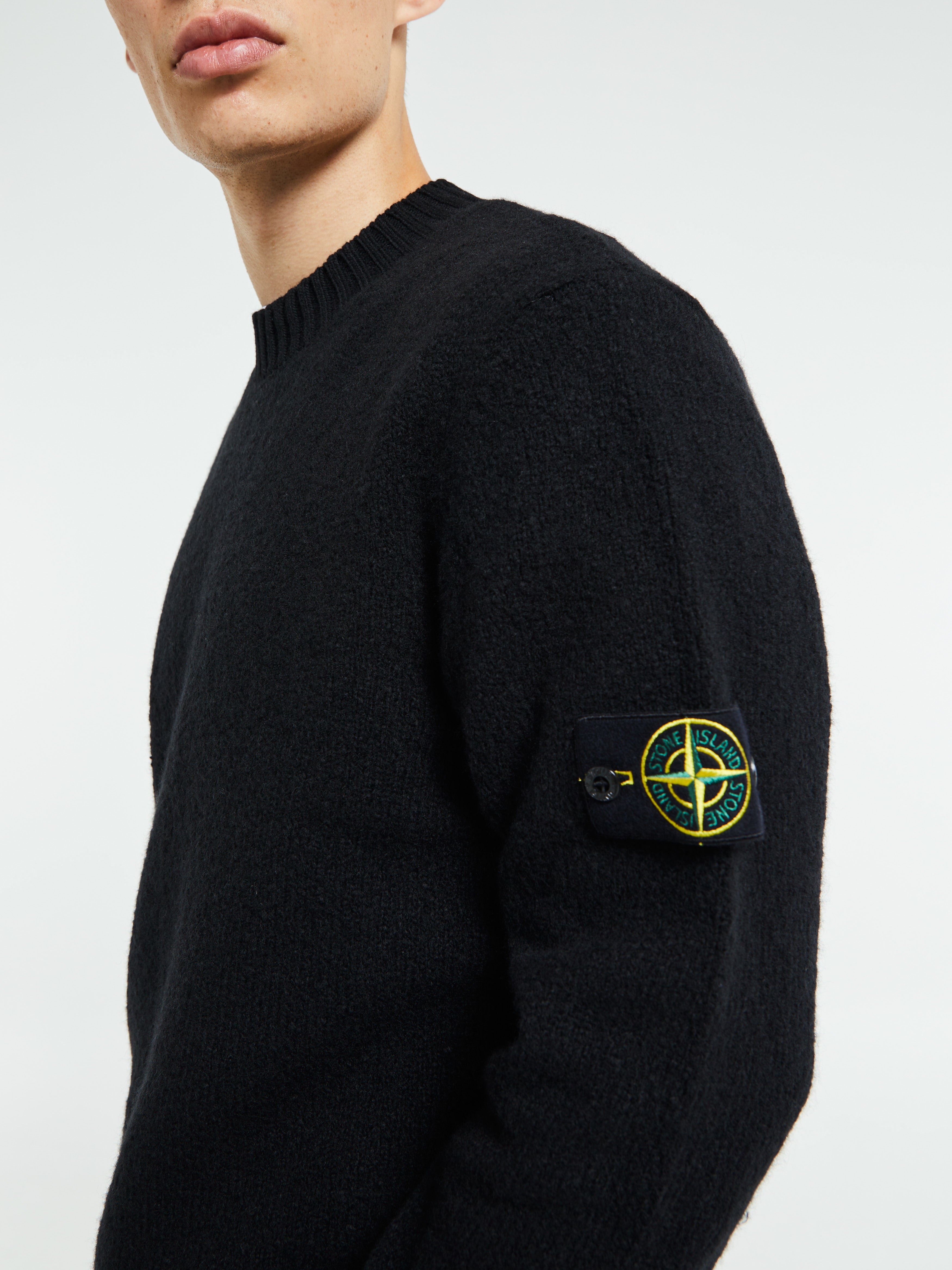 Stone Island - 5100056 Crew Neck in Black