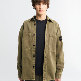 Stone Island - 1200025 Shirt in Military Green