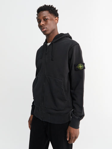 Stone Island - 6100061 Hoodie Sweater in Black